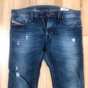 Diesel blue jeans, Thanaz model, 30 waist, 32 length